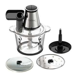خردکن تکنو مدل Te-220 | خردکن 4 کاره 3 لیتری 500 وات