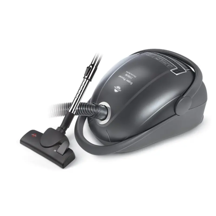 جاروبرقی پارس خزر 2100 Chrome | کیسهدار، لمسی، فیلتر HEPA