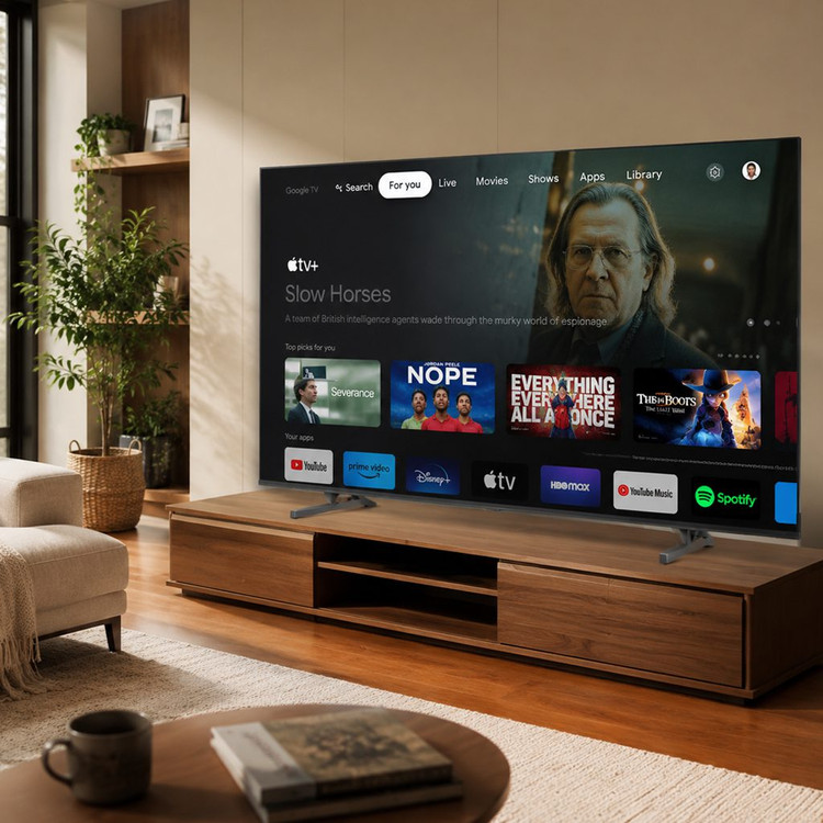تلویزیون هایسنس 65 اینچ مدل 65Q6GN | QLED 4K با Google TV