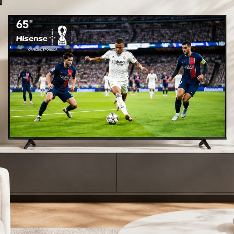 تلویزیون هایسنس 65 اینچ مدل 65A61Q | 4K UHD با سیستمعامل VIDAA