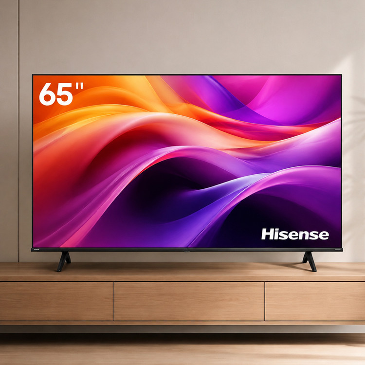تلویزیون هایسنس 65 اینچ مدل 65A61Q | 4K UHD با سیستمعامل VIDAA