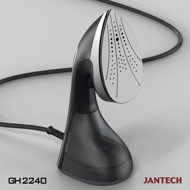 بخارگر دستی دوکاره ژانومه GH2240 و GH2250 | مشکی تیتانیوم و رزگلد