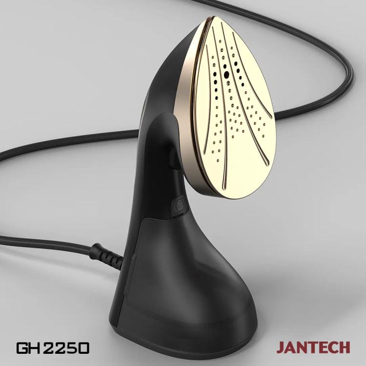 بخارگر دستی دوکاره ژانومه GH2240 و GH2250 | مشکی تیتانیوم و رزگلد