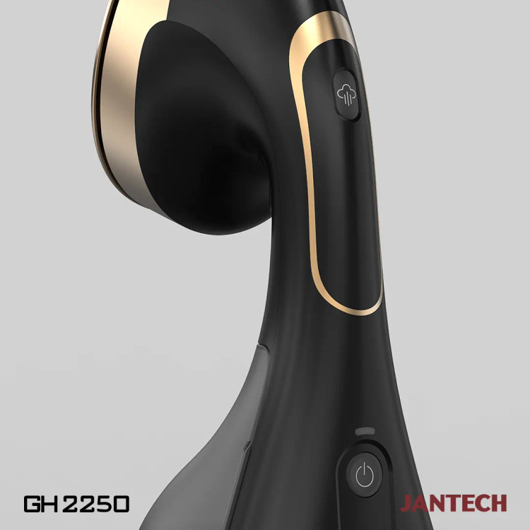 بخارگر دستی دوکاره ژانومه GH2240 و GH2250 | مشکی تیتانیوم و رزگلد