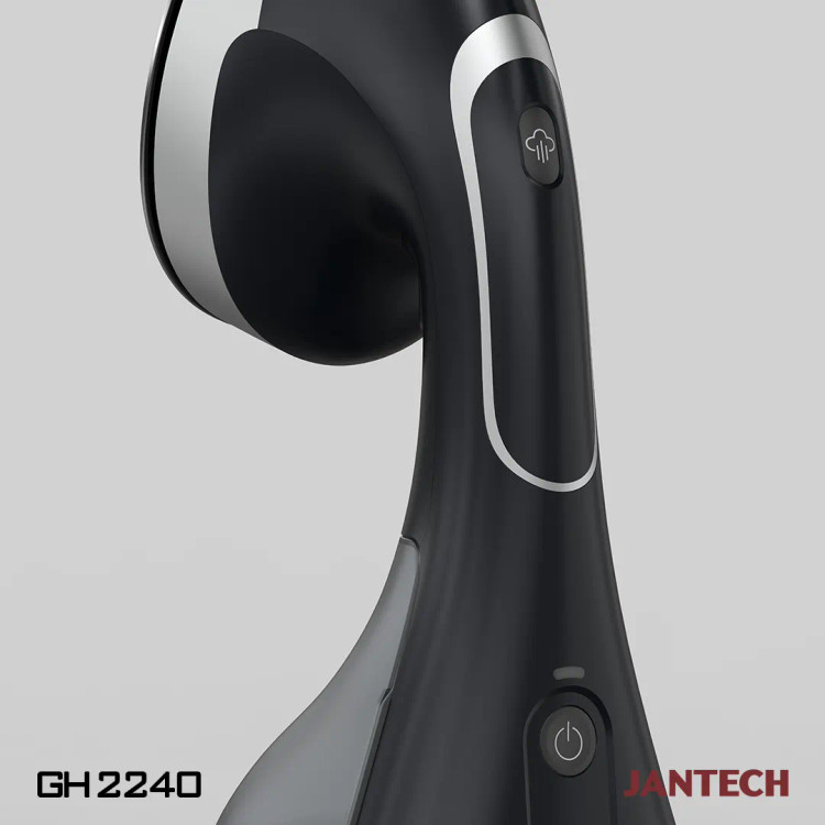 بخارگر دستی دوکاره ژانومه GH2240 و GH2250 | مشکی تیتانیوم و رزگلد