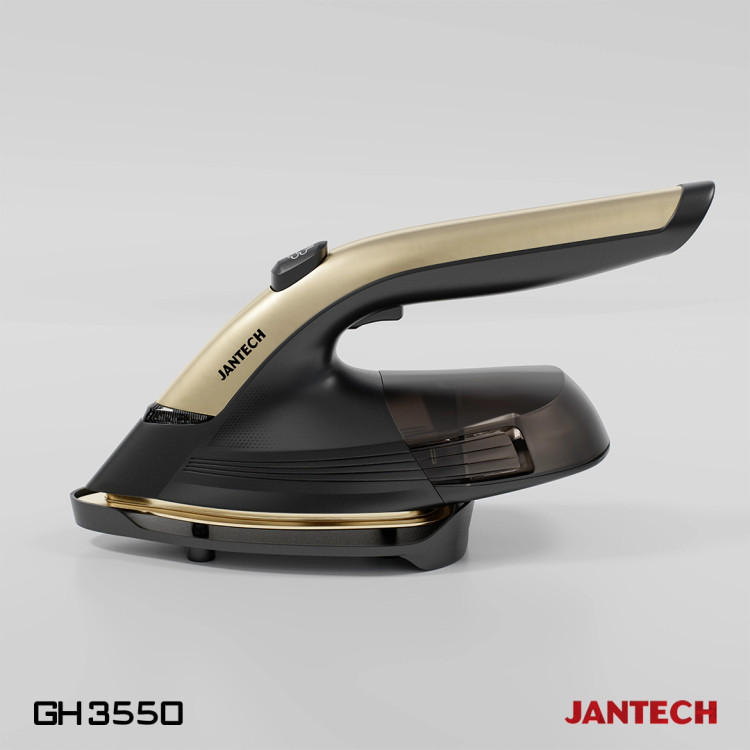 بخارگر دستی دوکاره ژانومه GH3540 و GH3550 | مشکی تیتانیوم و رزگلد