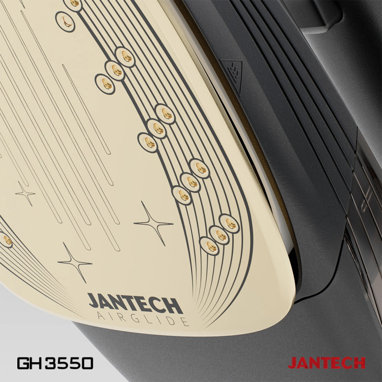 بخارگر دستی دوکاره ژانومه GH3540 و GH3550 | مشکی تیتانیوم و رزگلد