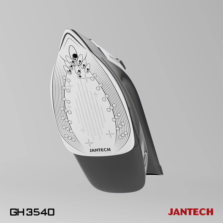 بخارگر دستی دوکاره ژانومه GH3540 و GH3550 | مشکی تیتانیوم و رزگلد