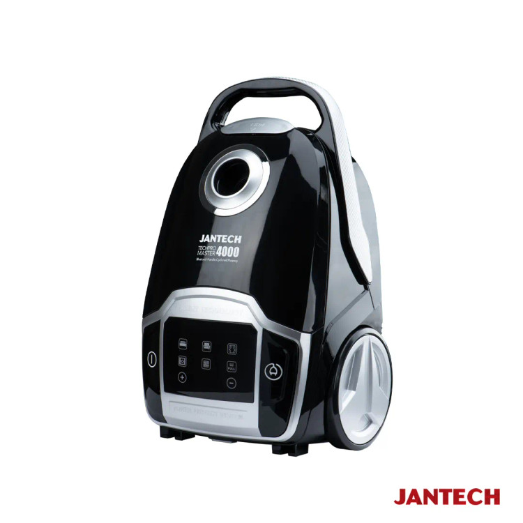 جاروبرقی جانتک مدل TECHPRO MASTER 4000 BS رنگ مشکی نقره ای