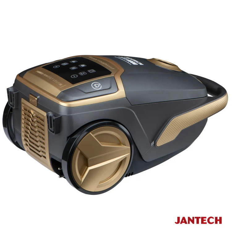 جاروبرقی جانتک TECHPRO MASTER 4000 | توان ۲۶۰۰ وات، دسته بلوتوثی و مخزن سایکلون