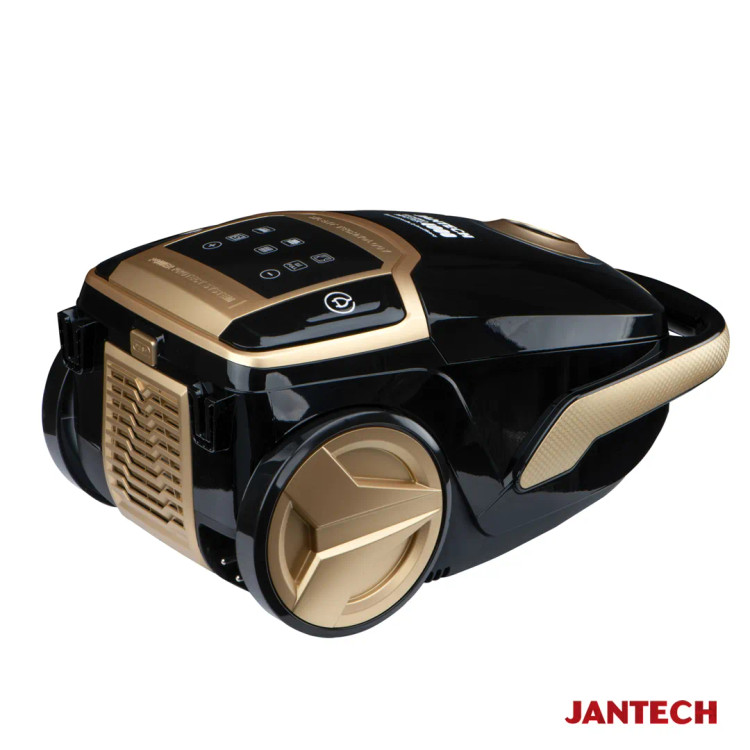جاروبرقی جانتک TECHPRO MASTER 4000 | توان ۲۶۰۰ وات، دسته بلوتوثی و مخزن سایکلون