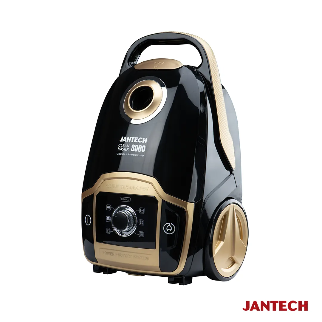 جاروبرقی جانتک مدل CLEAN MASTER 3000 BG رنگ مشکی طلایی