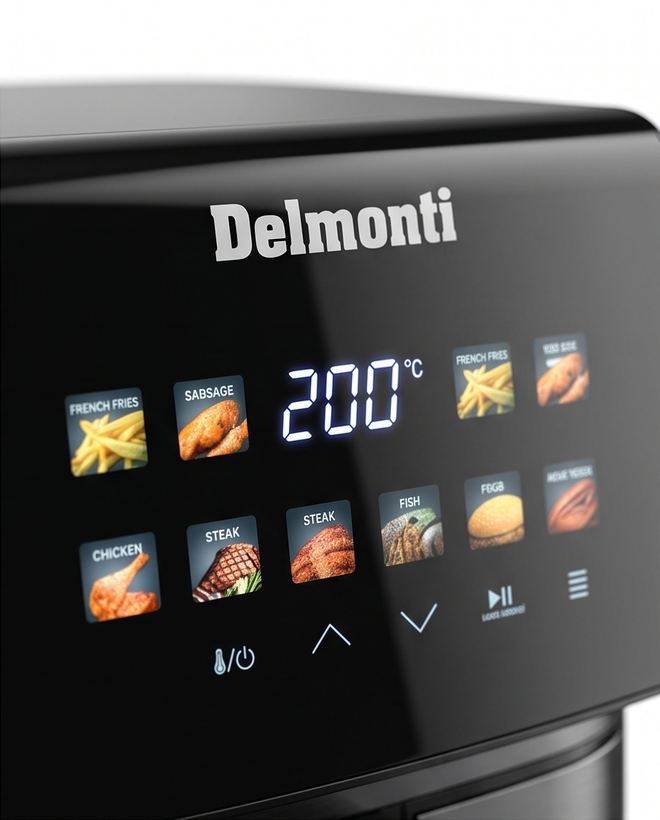 سرخکن بدون روغن دلمونتی مدل DL815 ظرفیت ۸ لیتر با توان ۲۰۰۰ وات